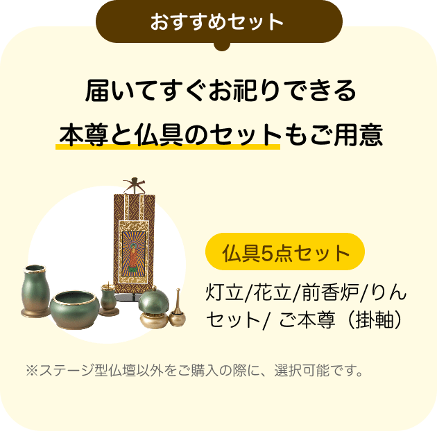 おすすめセットの説明