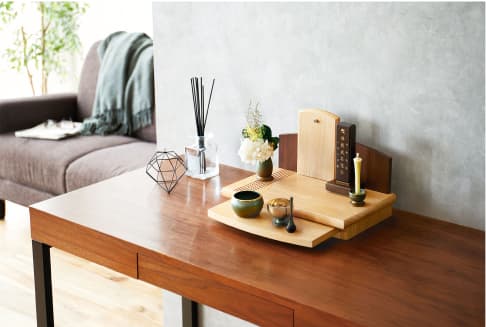 ステージ型仏壇 やすらぎライト